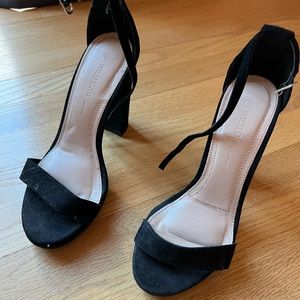 Black High Heels Size 6